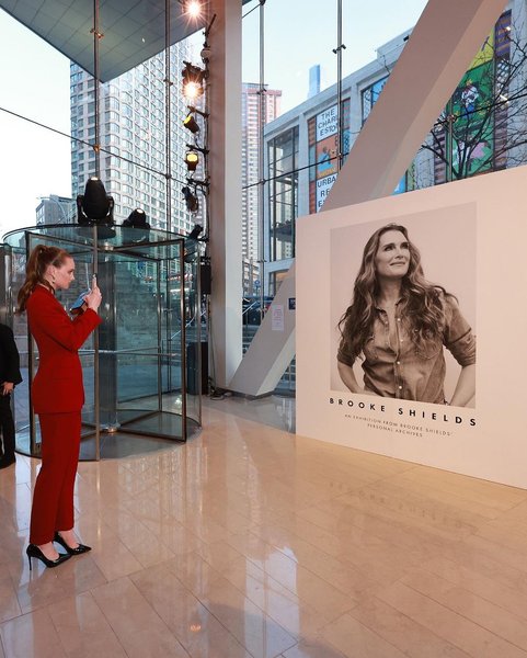 Грир Хенчи на премьера документального фильма о Брук Шилдс