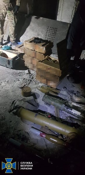 СБУ, тайник боевиков