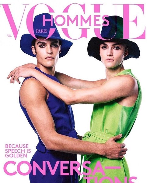 Vogue Hommes, люсьен ридус, сын хелены кристенсен