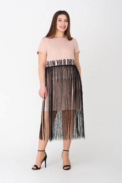 модные платья, платья с бахромой, тренды весны 2022, модные тренды