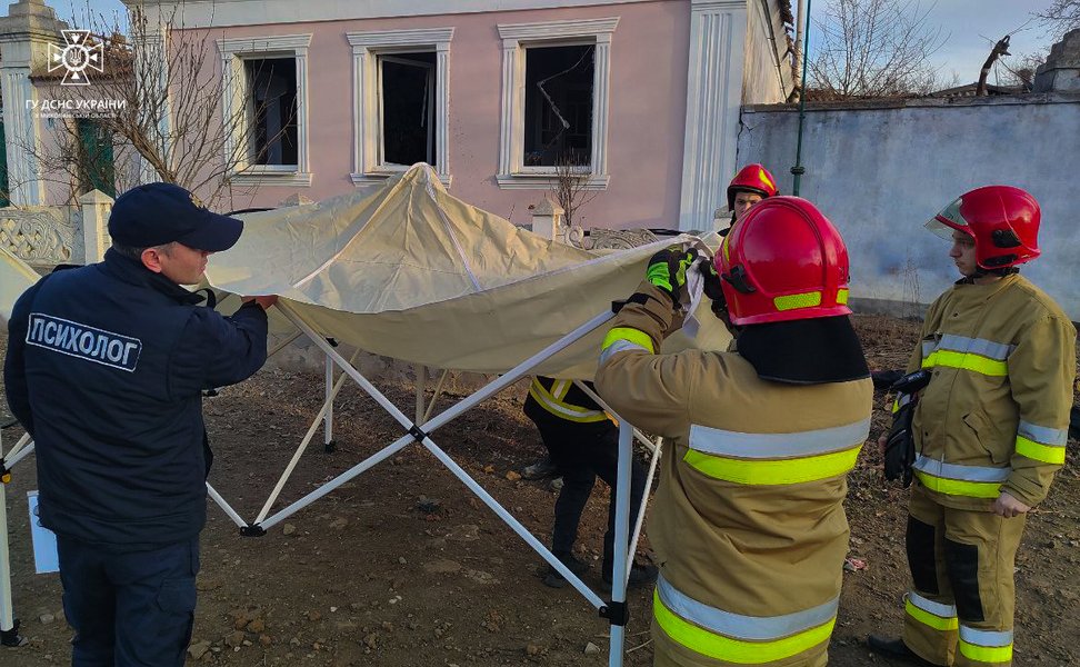 Последствия обстрела Николаева 7 февраля