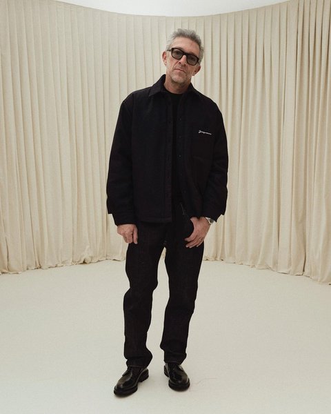 Венсан Кассель, Тина Кунаки, Jacquemus Le Raphia, модный показ