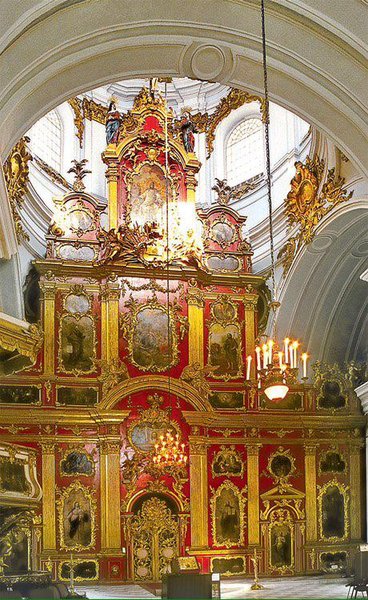   Барочный иконостас XVIII века в Андреевской церкви / Фото: st-sophia.org.ua 