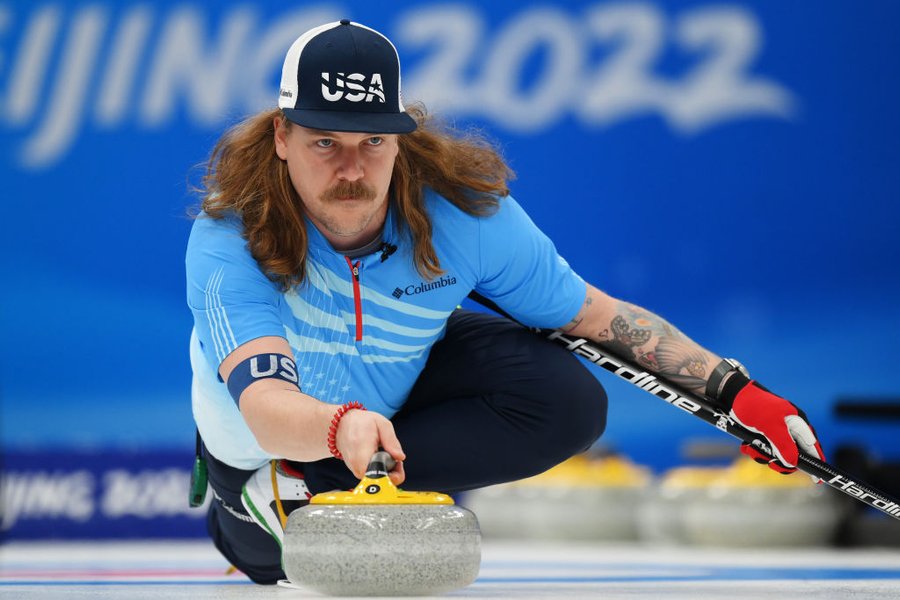 Керлингист из США, олимпиада 2022