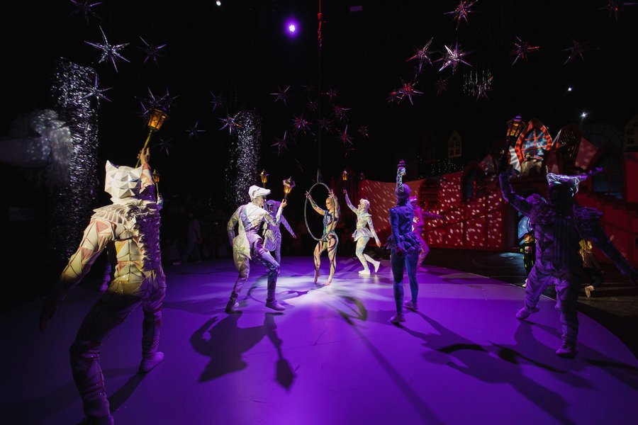 новогоднее шоу, новогоднее представление, новогодний утренник, "Кібер Санта. Інший вимір", кибер санта, шоу в Киеве, шоу на ВДНХ