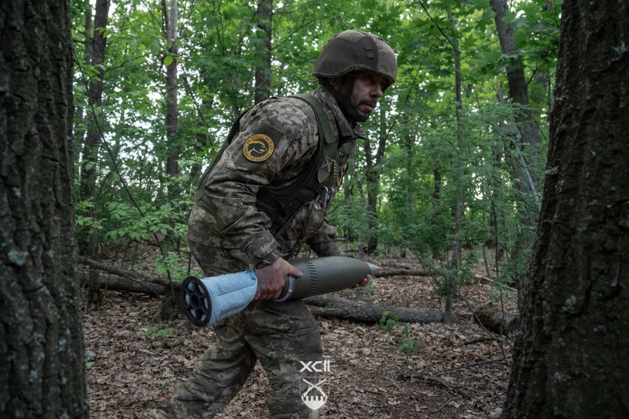 Кадри бойової роботи українського розрахунку "Нона-К"