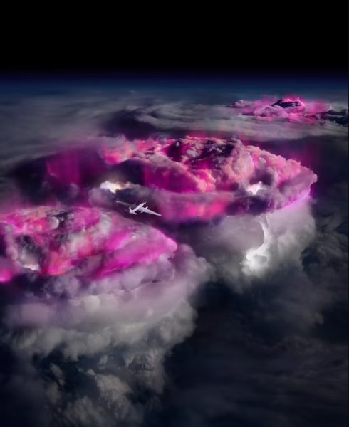 излучение облака