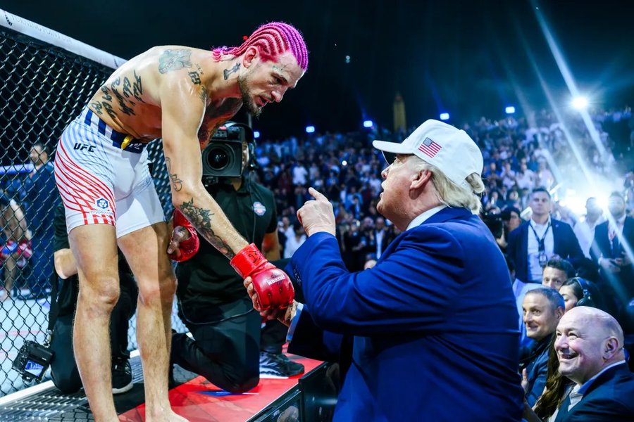 белый дом дональд трамп UFC Freedom 250