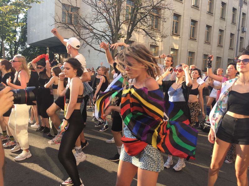 ЛГБТ-рейв в Киеве