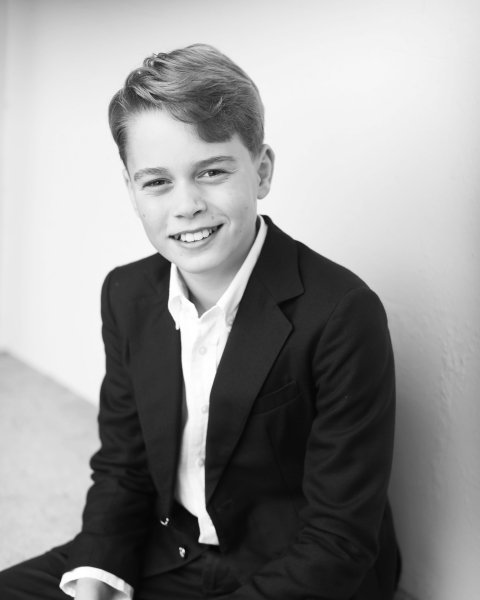 Принц Джордж на 11 години Принц Джордж