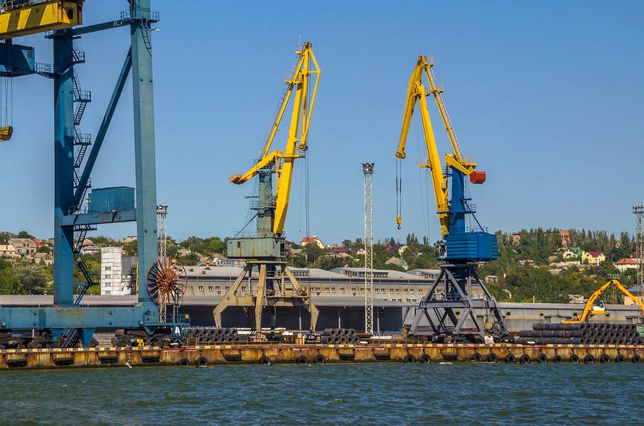 Маріупольський морський торговельний порт. 2016 рік