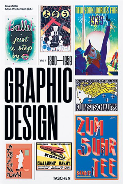 

"Визуальная история графического дизайна". Первый том посвящен изображениям, начиная с конца XIX века и до 1960-х годов
