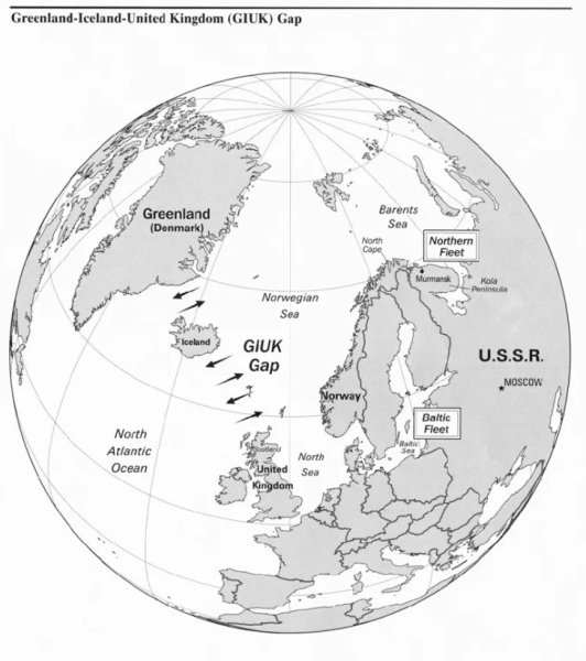 Фареро-Исландский рубеж рубеж GIUK