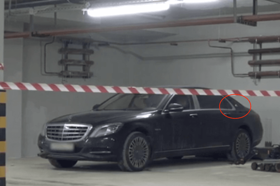 Розмінування автівки Малофєєва