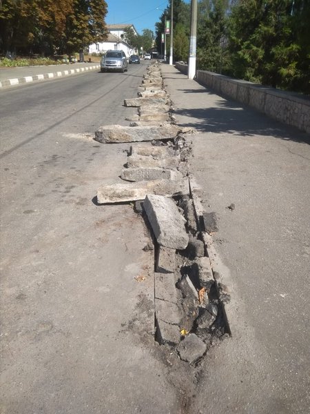 Демонтаж могильных плит