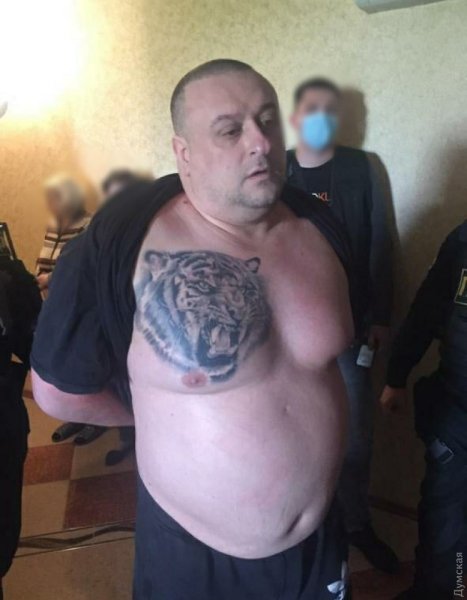 Одеса, спецоперація, авторитет, злодій в законі, затримання авторитета під Одесою