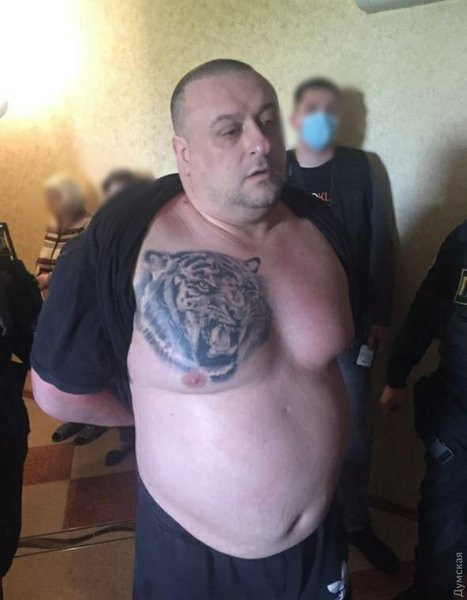 Одесса, спецоперация, авторитет, вор в законе, задержание авторитета под Одессой