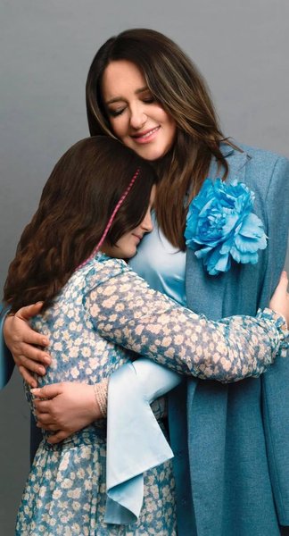 Наталя Могилевська з донькою