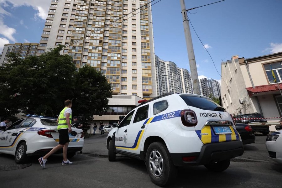 Стрельба в Киеве, полиция