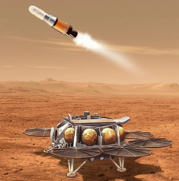 ракета, Марс