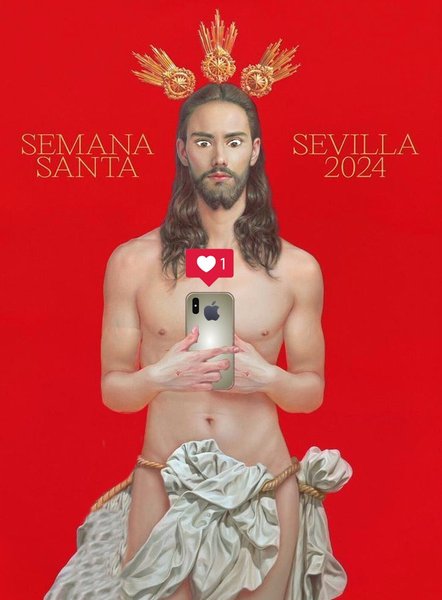 салустиано, иисус христос, портрет, плакат