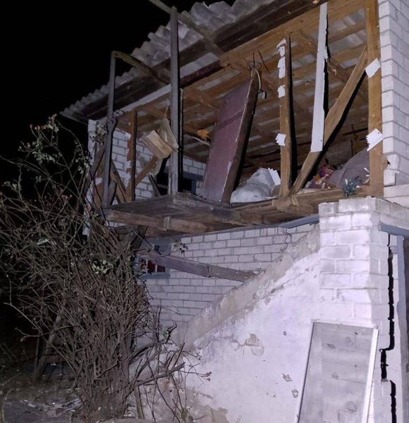 Ночной удар РФ, 3 ноября, ПВО, Черниговская ОВА, дом