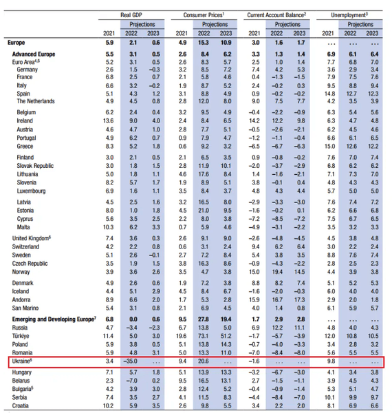 экономика, экономика Украины, прогноз МВФ
