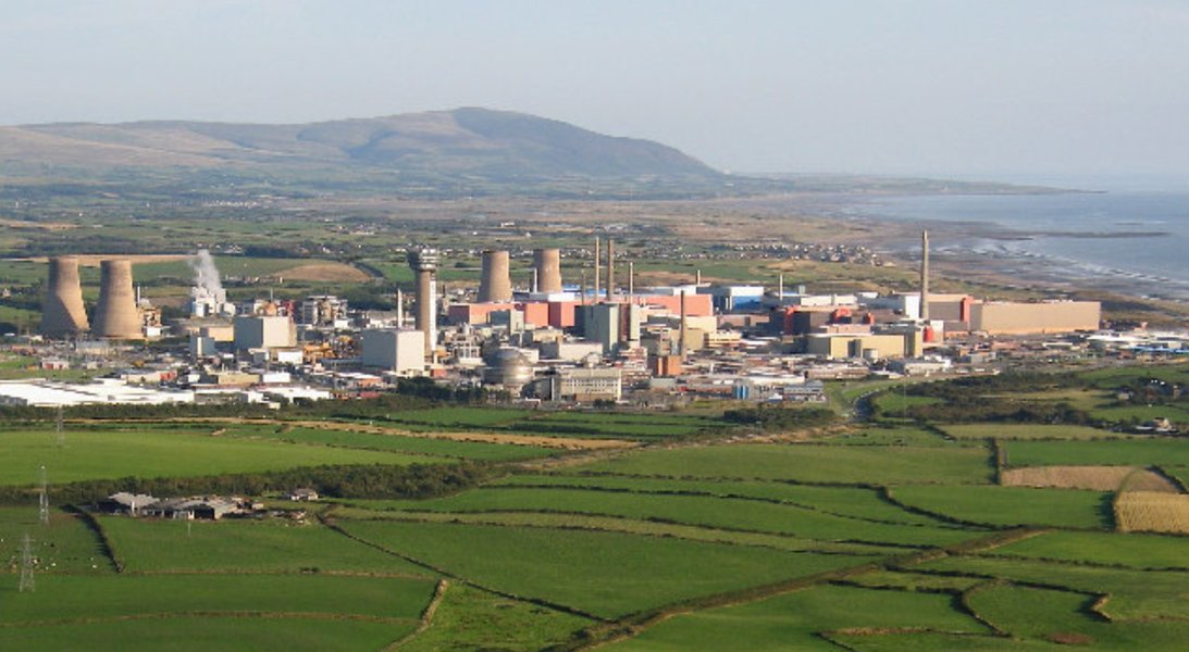 Панорамное фото объекта Селлафилд в Британии