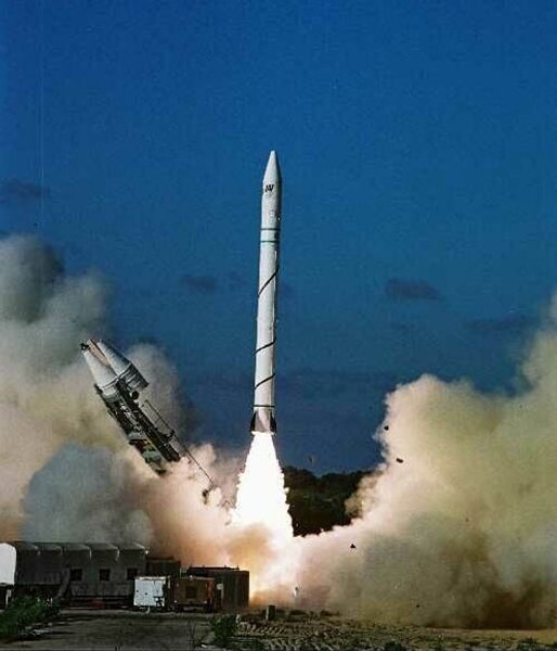 пуск израильской ракеты