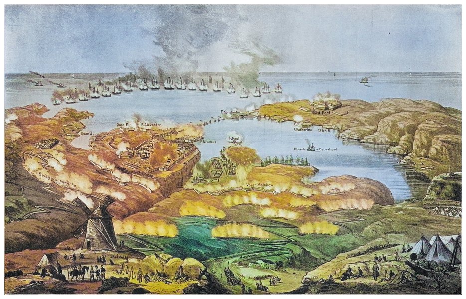 Кримська війна, облога Севастополя, Малахов курган, Балаклава