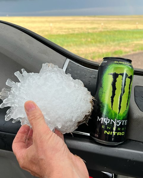 огромный град, град, градина, техас, рекорд, ураган