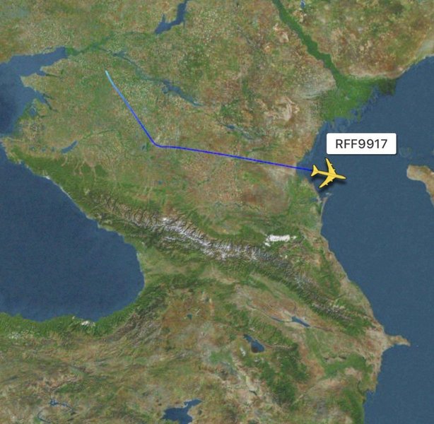 Полет российского Ан-124-100