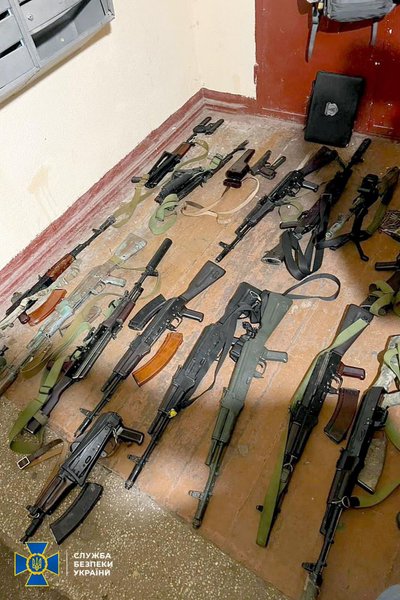 СБУ банда Харьков арсенал оружие задержание разбой