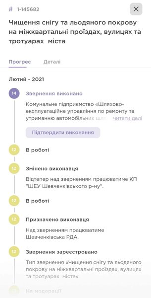 прибирання снігу, київ