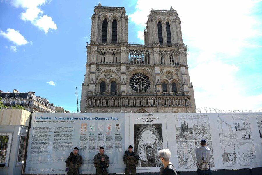 Вернуть 850-летний собор Нотр-Дам к жизни помогло лазерное сканирование