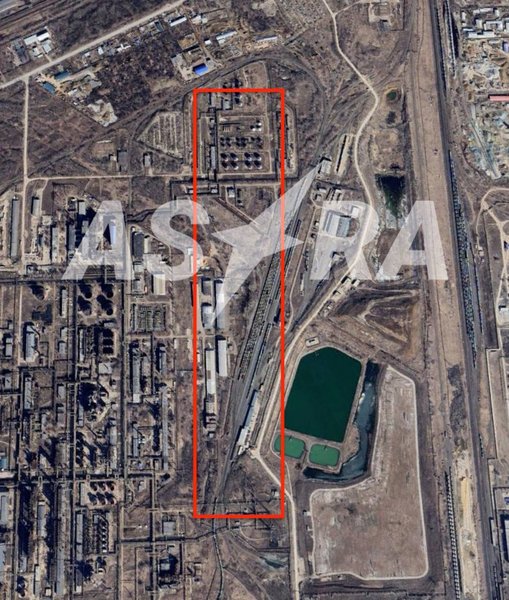 Нафтохімічний завод у Стерлітамаке на супутникових знімках