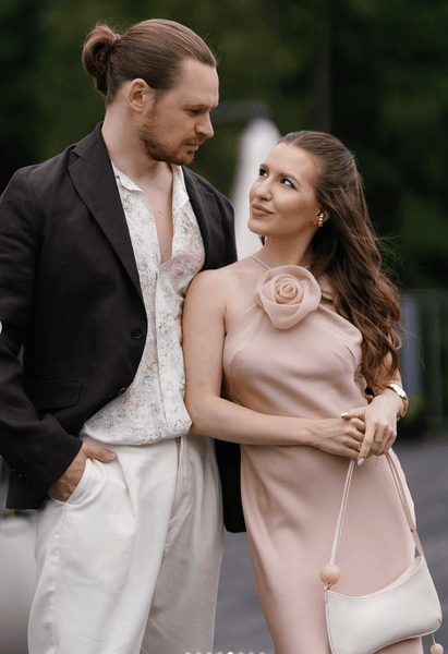 Натали Литвин с мужем