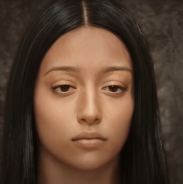 діва Марія, реконструкція