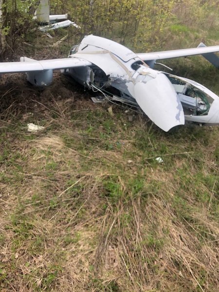 сбитый российский бпла