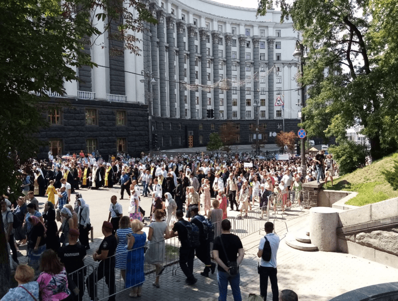 крестный ход, киев, 2021