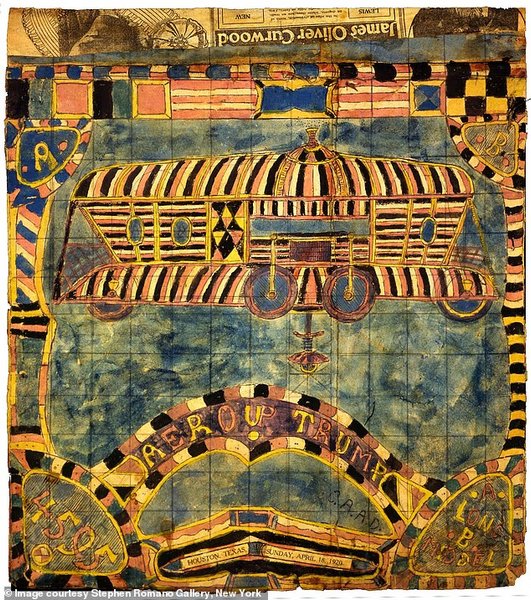 На малюнках згадується Трамп