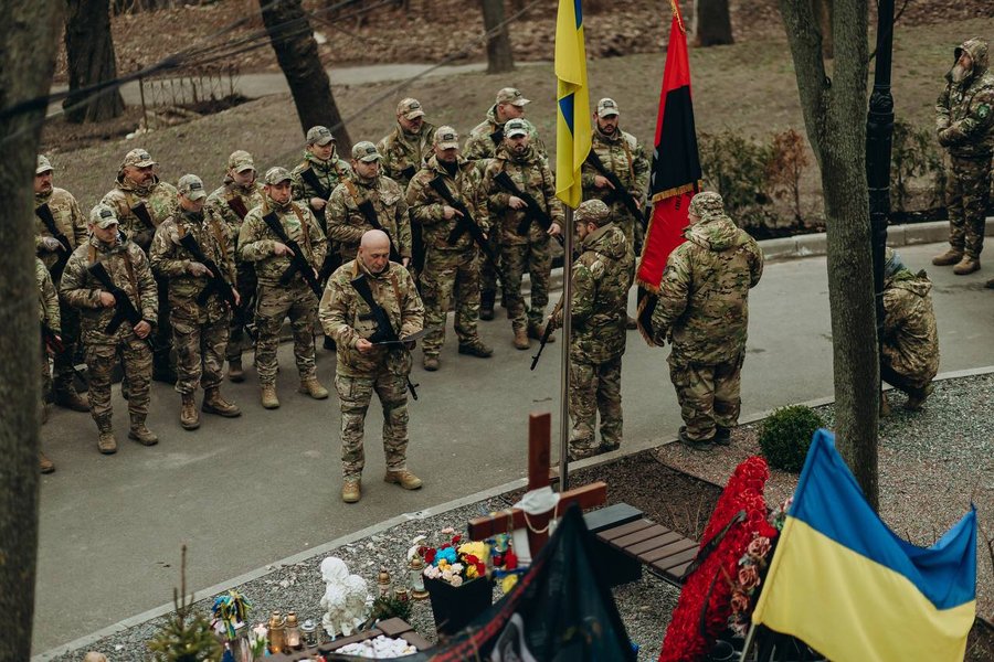 Годовщина смерти, Дмитрий Коцюбайло, Волки Да Винчи, Герой Украины, война РФ против Украины, присяга добровольцев