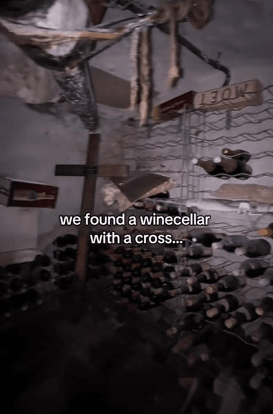 Підвал із винами в покинутому особняку може принести "цілий статок"