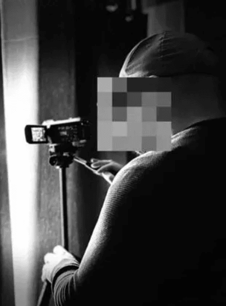 Частный детектив на работе