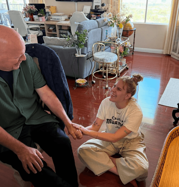 Брюс Уиллис с дочерью