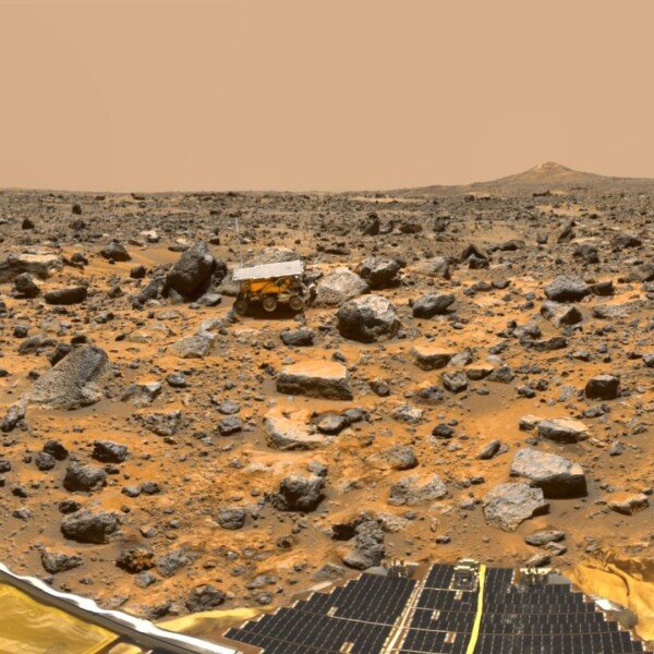 день космонавтики 0015 освоение марса, марсоход, полеты в космос