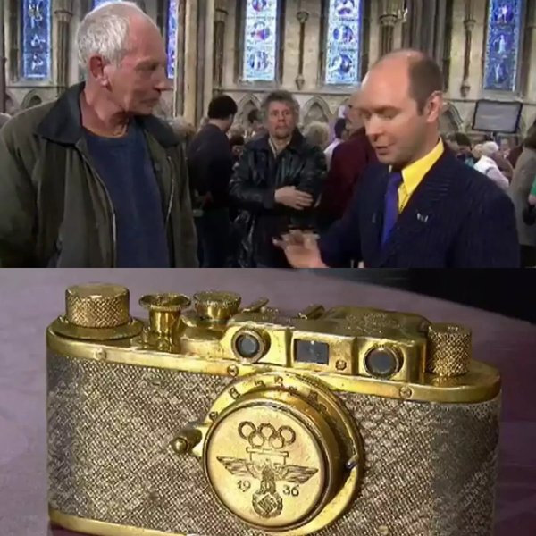 Редкая находка, камера, фотоаппарат, антиквариат, сокровище Третьего Рейха, сокровище нацистов, камера Leica, необычная находка