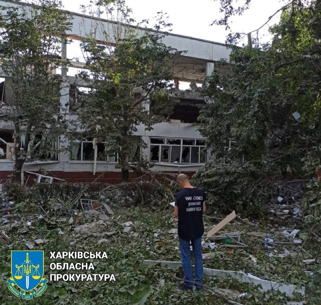 Харьков обстрел сегодня ракетный удар оккупанты школа санаторий