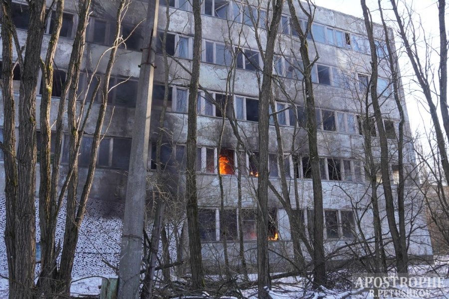 Украинские бойцы отвоевывали у "врага" Чернобыльскую зону (фото, видео)