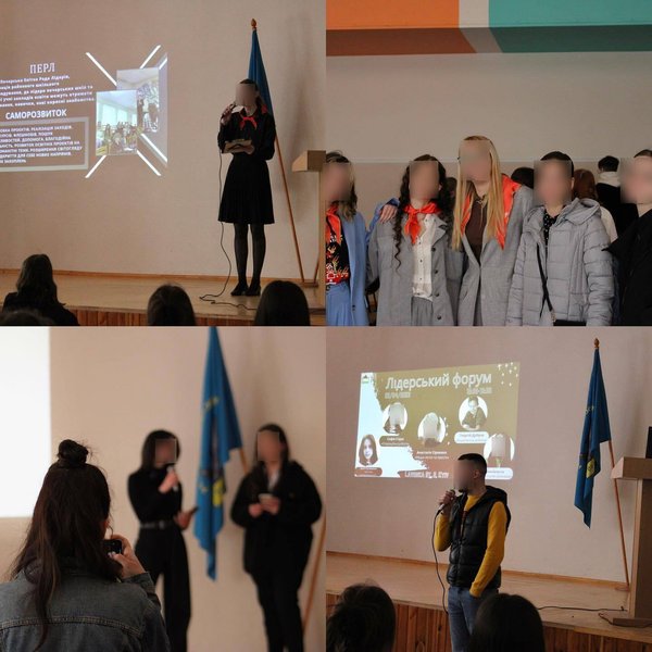 Школьники в галстуках